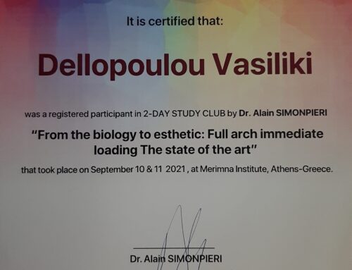 Πιστοποιητικό – Merimna Institute